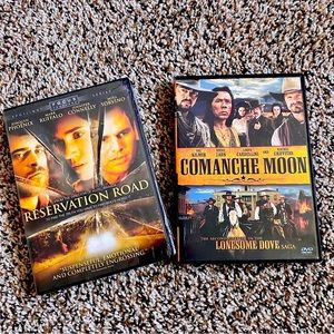 Comanche Moon: The 2nd Chapter in the Lonesome Dove Saga & Reservation Road DVDs